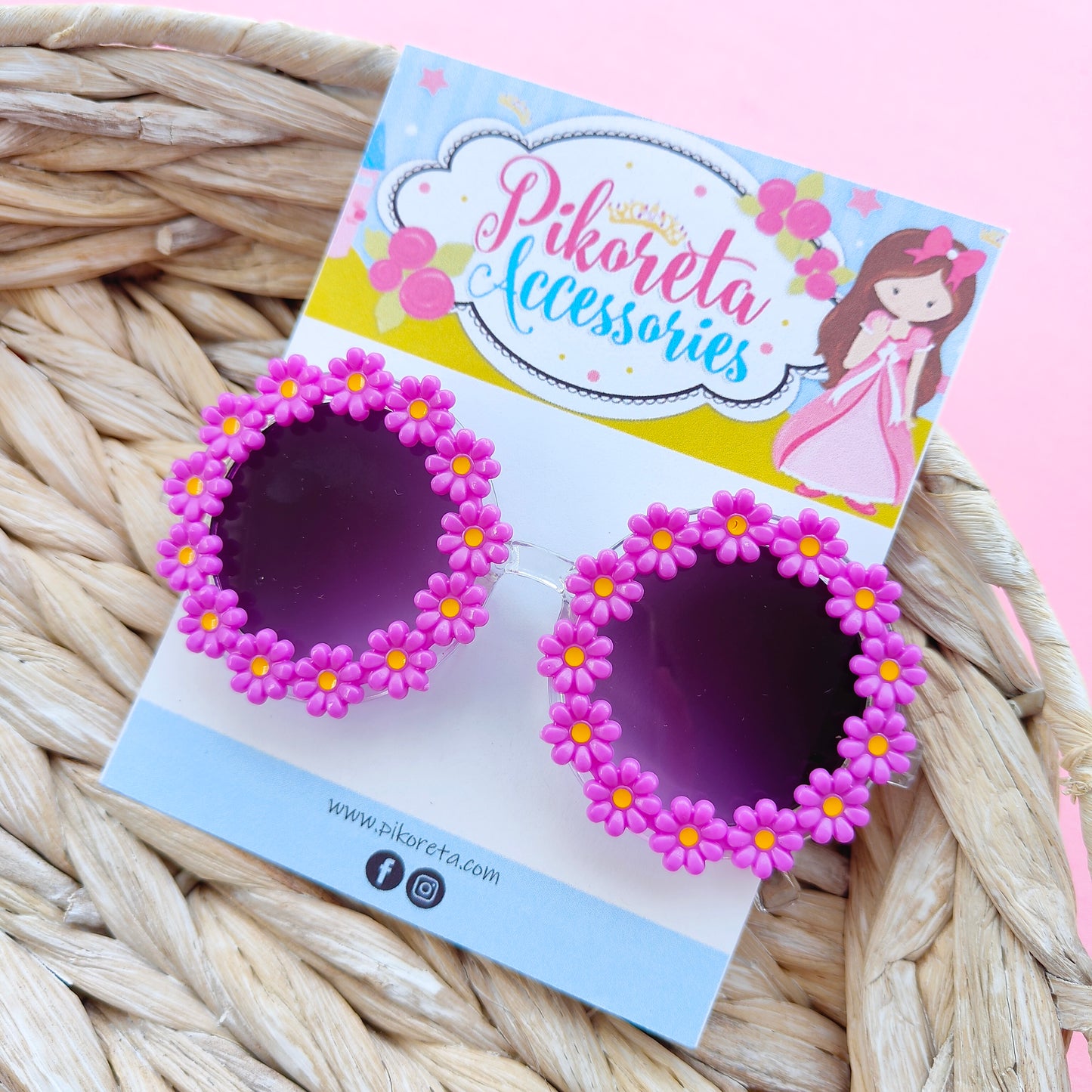 LILA DAISY SUNGLASSES