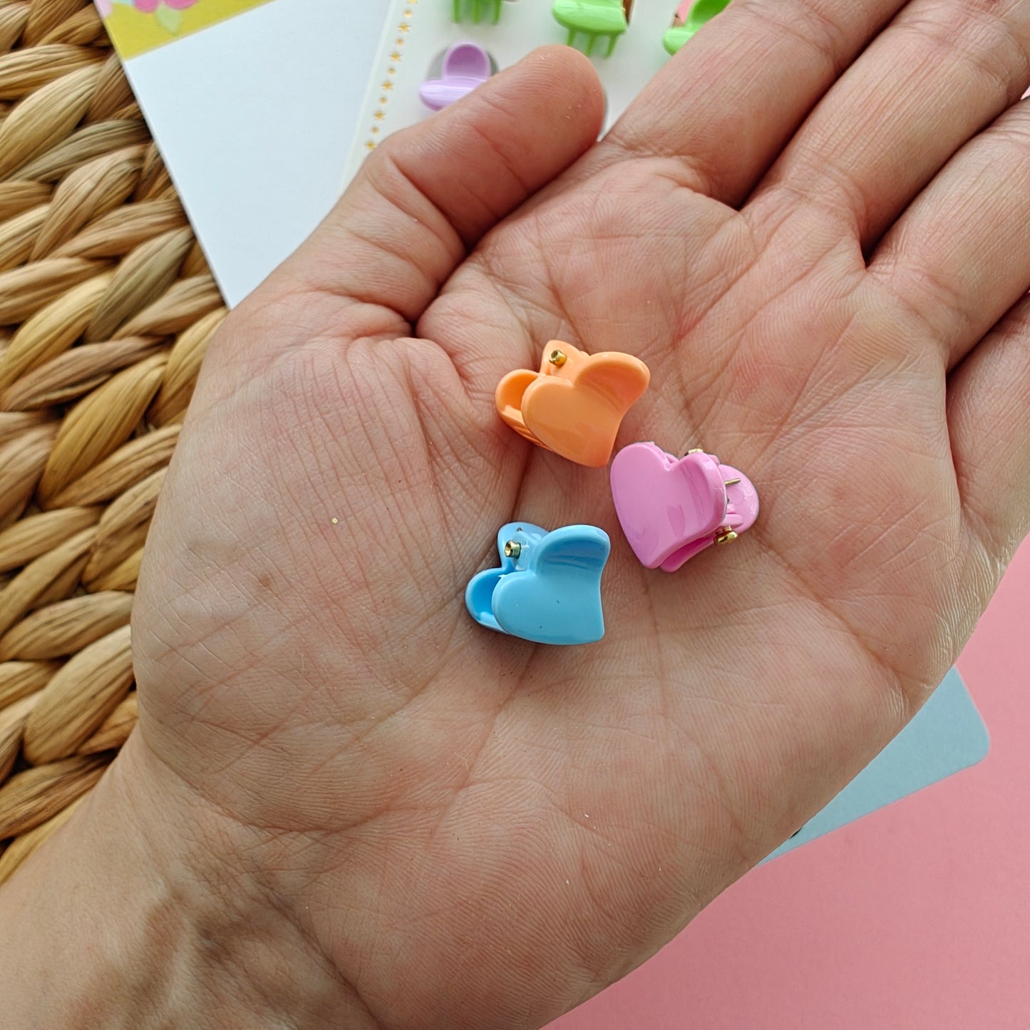 HEARTS MINI CLIPS