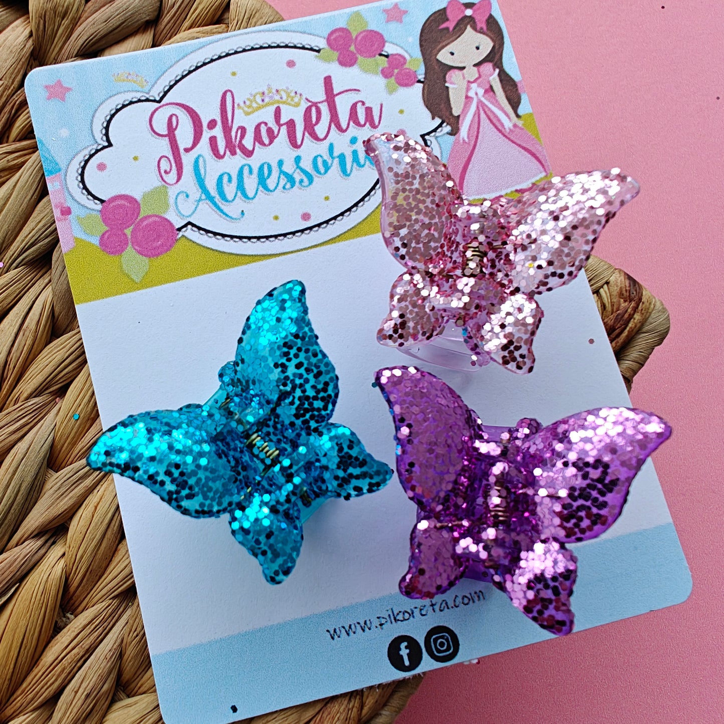 BUTTERFLY CLIPS