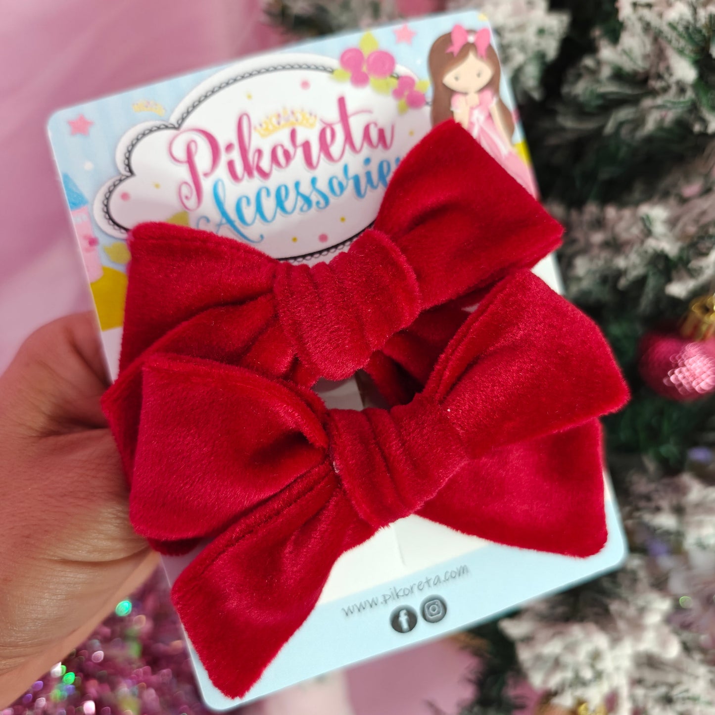 Red Velvet BoWs