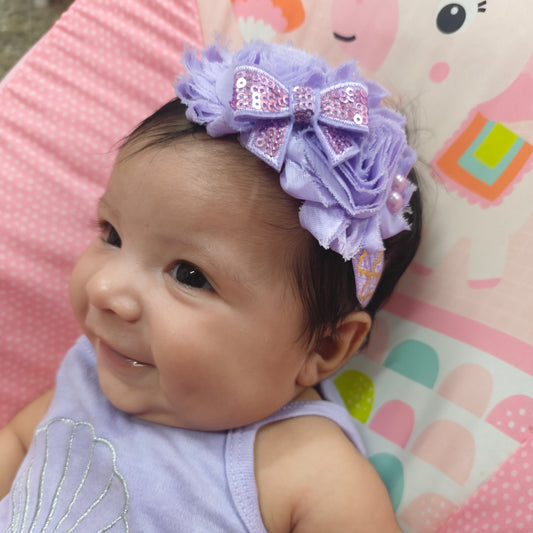 BABY HEADBAND (LILA)