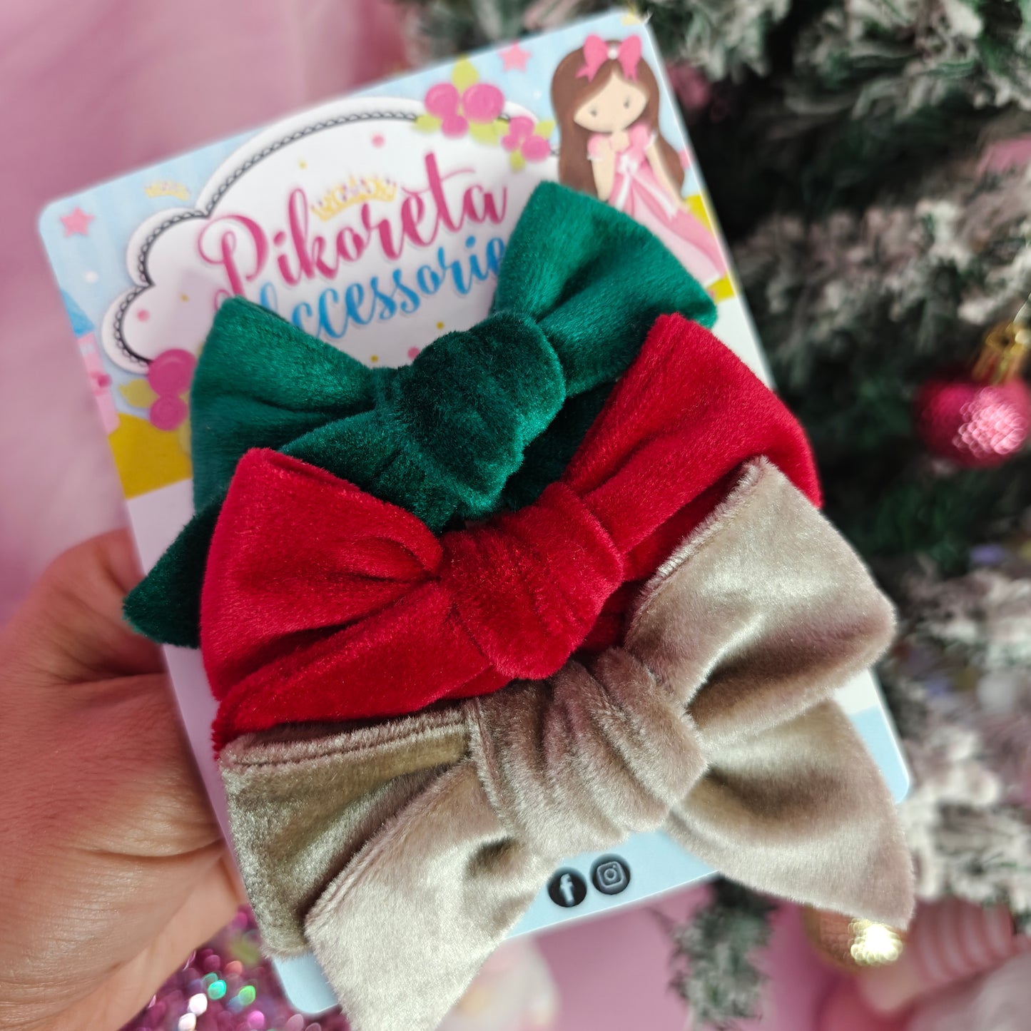 Terciopelo Holiday set