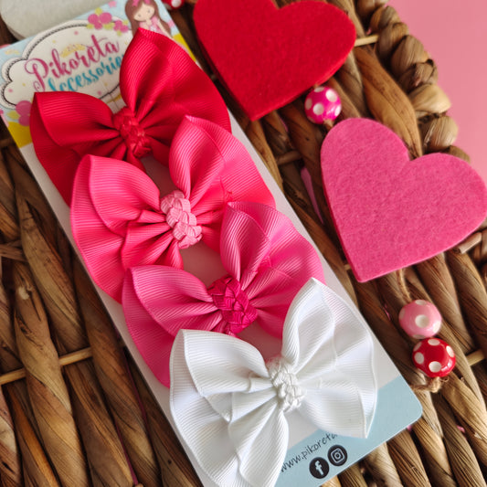 Be Mine clips/headbands