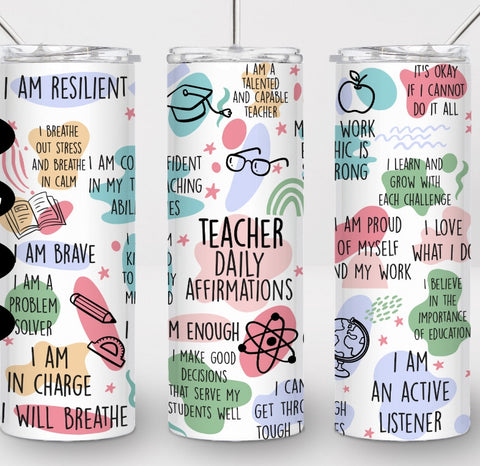 TEACHER DAILY AFFIRMATIONS