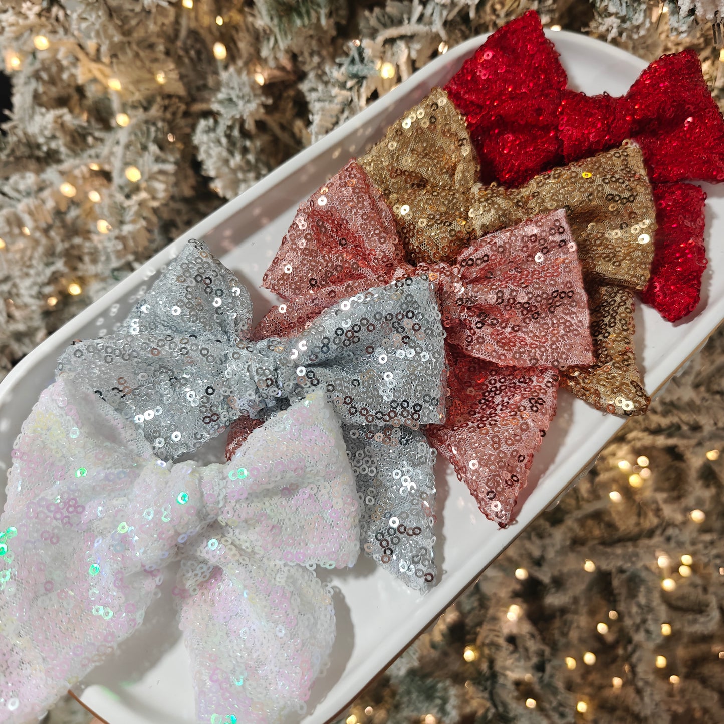 Christmas Sparkle BoWs