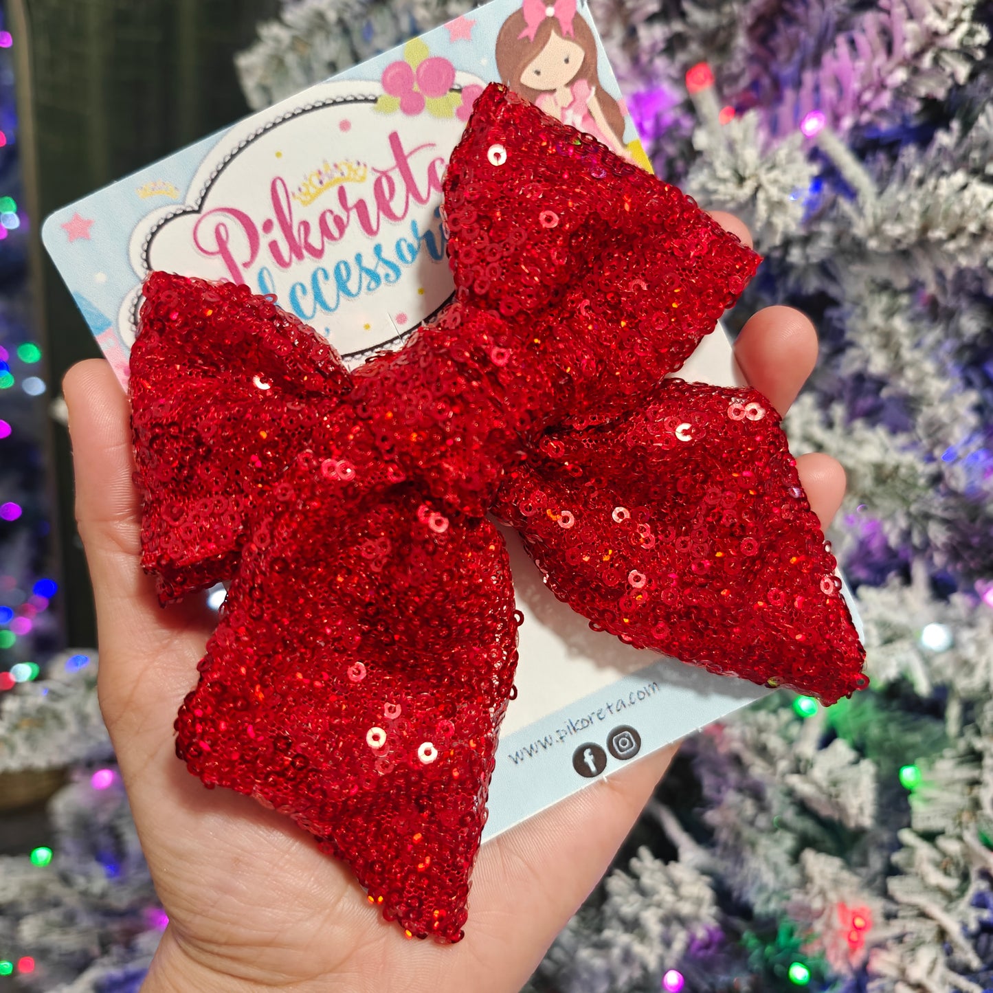 Christmas Sparkle BoWs
